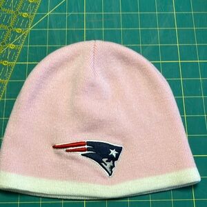 NFL licensed Patriots Reebok Pink Beanie